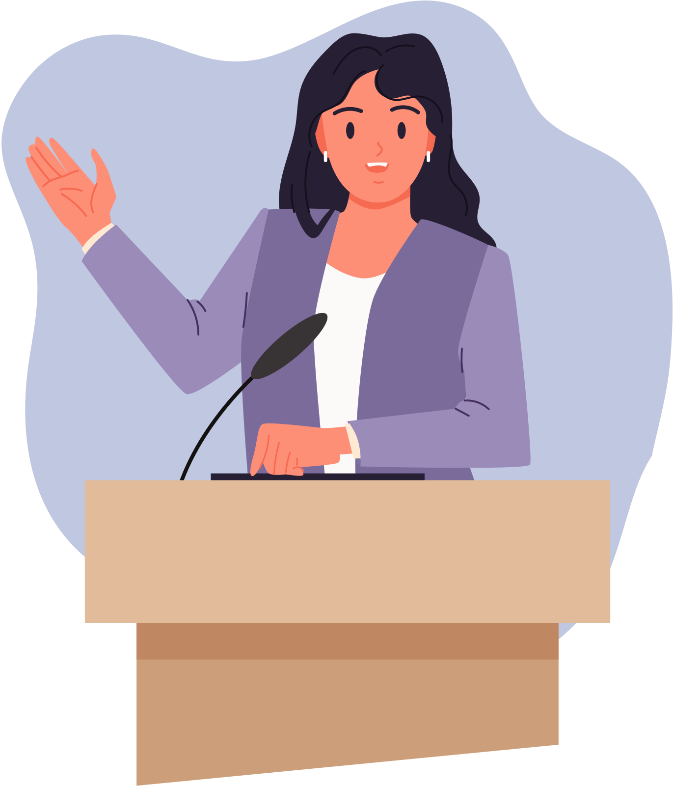 Overcome stage fear